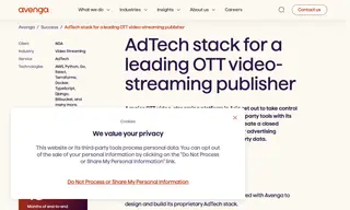 Preview of the Leading OTT Video-streaming Publisher Case Study