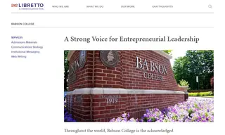 Preview of the Babson College Case Study