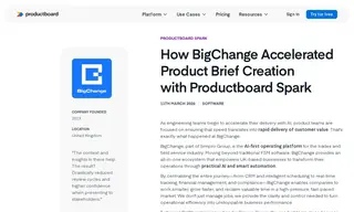 Preview of the BigChange Case Study