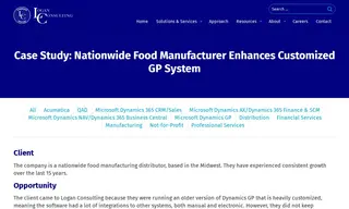 Preview of the Nationwide Food Manufacturer Case Study