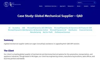 Preview of the Global Mechanical Supplier Case Study