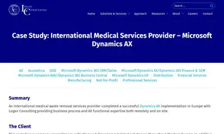 Preview of the International Medical Services Provider Case Study