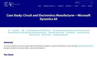 Preview of the Circuit and Electronics Manufacturer Case Study