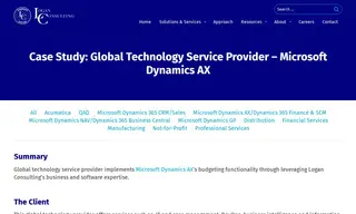Preview of the Global Technology Service Provider Case Study