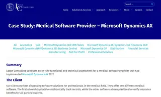 Preview of the Medical Software Provider Case Study