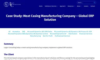 Preview of the Meat Casing Manufacturing Company Case Study