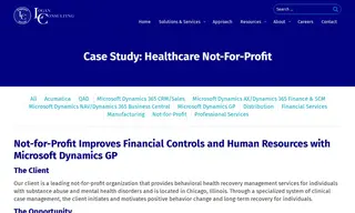 Preview of the Healthcare Not-For-Profit Case Study