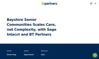 Preview of the Bayshire Senior Communities Case Study