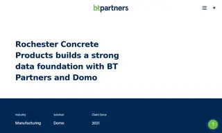 Preview of the Rochester Concrete Products Case Study