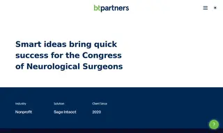 Preview of the Congress of Neurological Surgeons (cns) Case Study