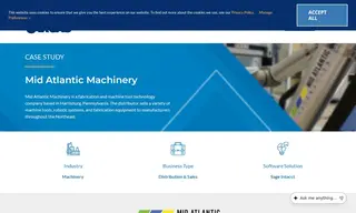 Preview of the Mid Atlantic Machinery Case Study
