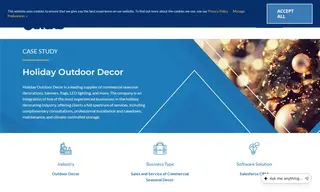 Preview of the Holiday Outdoor Decor Case Study