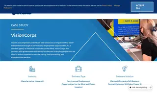 Preview of the VisionCorps Case Study