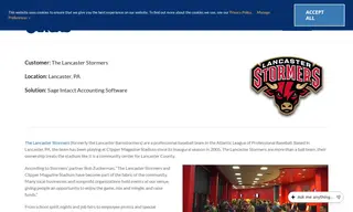 Preview of the The Lancaster Stormers Case Study