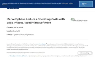 Preview of the MarketSphere Consulting Case Study