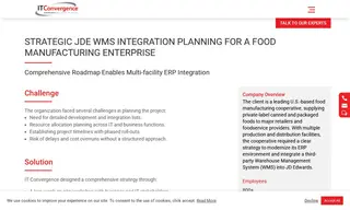 Preview of the Leading U.S.-based Food Manufacturing Cooperative Case Study