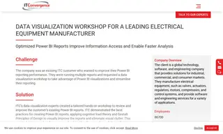 Preview of the Leading Electrical Equipment Manufacturer Case Study