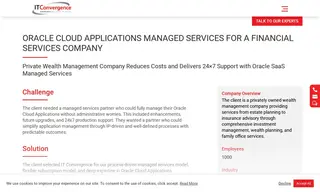 Preview of the Private Wealth Management Company Case Study