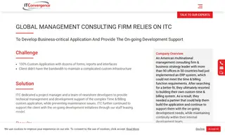 Preview of the Global Management Consulting Firm Case Study