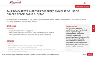 Preview of the Tai Ping Carpets Case Study