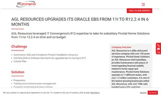 Preview of the AGL Resources Case Study