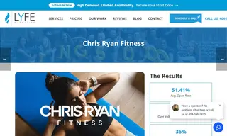 Preview of the Chris Ryan Fitness Case Study