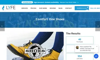 Preview of the Comfort One Shoes Case Study