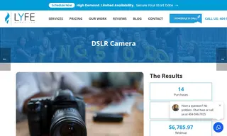 Preview of the Seller of Used DSLR Cameras Case Study
