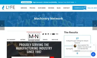 Preview of the Machinery Network Case Study