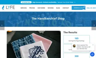 Preview of the The Handkerchief Shop Case Study