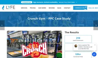 Preview of the Crunch Gym Case Study