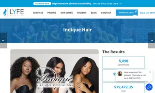 Preview of the Indique Hair Case Study
