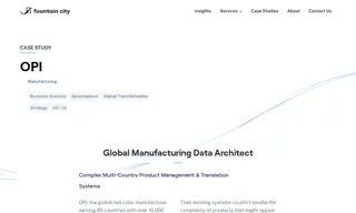 Preview of the OPI Case Study