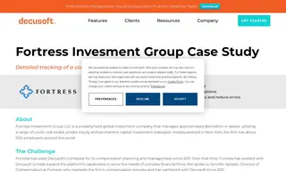 Preview of the Fortress Investment Group LLC Case Study
