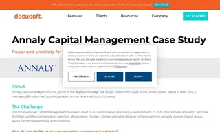 Preview of the Annaly Capital Management, Inc Case Study