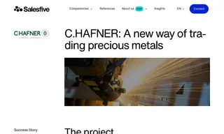 Preview of the C.hafner GmbH + Co. KG Case Study