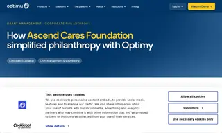 Preview of the Ascend Cares Foundation Case Study