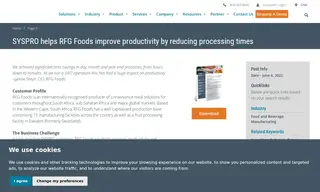 Preview of the RFG Foods Case Study