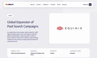 Preview of the Equinix Case Study