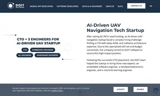 Preview of the AI-Driven UAV Navigation Tech Startup Case Study