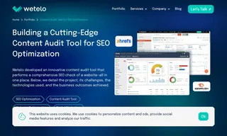 Preview of the Leading American Company in SEO Optimization Solutions Case Study