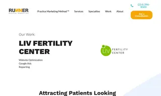 Preview of the LIV Fertility Center Case Study