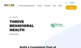 Preview of the Thrive Behavioral Health Case Study
