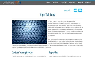 Preview of the High Tek Tube Case Study