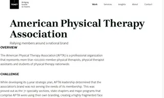 Preview of the American Physical Therapy Association (apta) Case Study