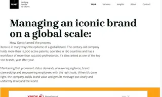 Preview of the Xerox Case Study