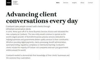 Preview of the Conduent Case Study