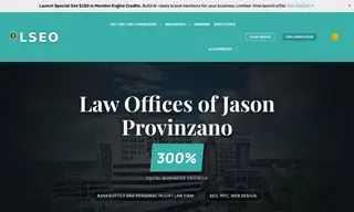 Preview of the Law Offices of Jason Provinzano, LLC Case Study