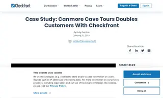 Preview of the Canmore Cave Tours Case Study
