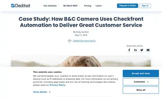 Preview of the B&C Camera Case Study